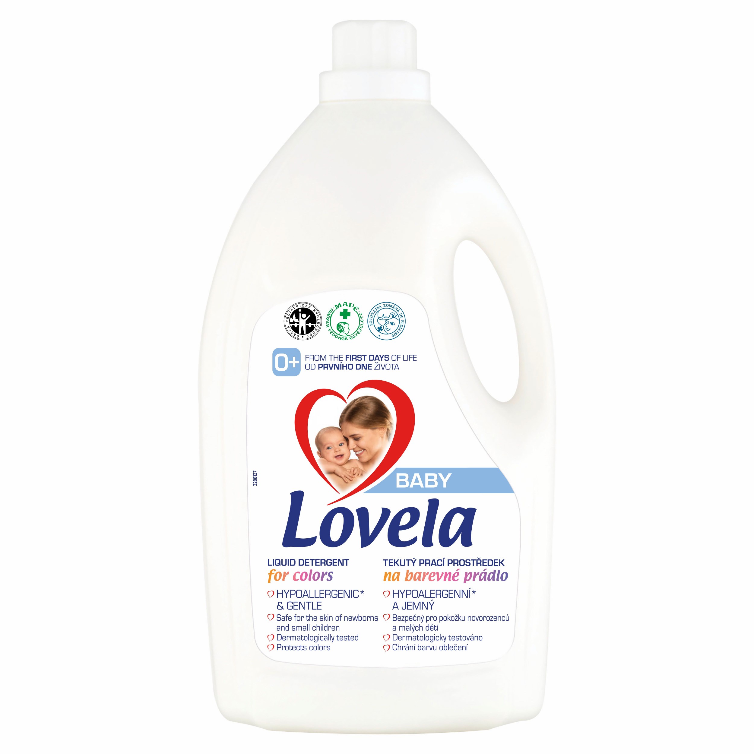 Drogerie a kosmetika - Lovela Baby Tekutý prací přípravek na barevné prádlo 4,5l 50 praní