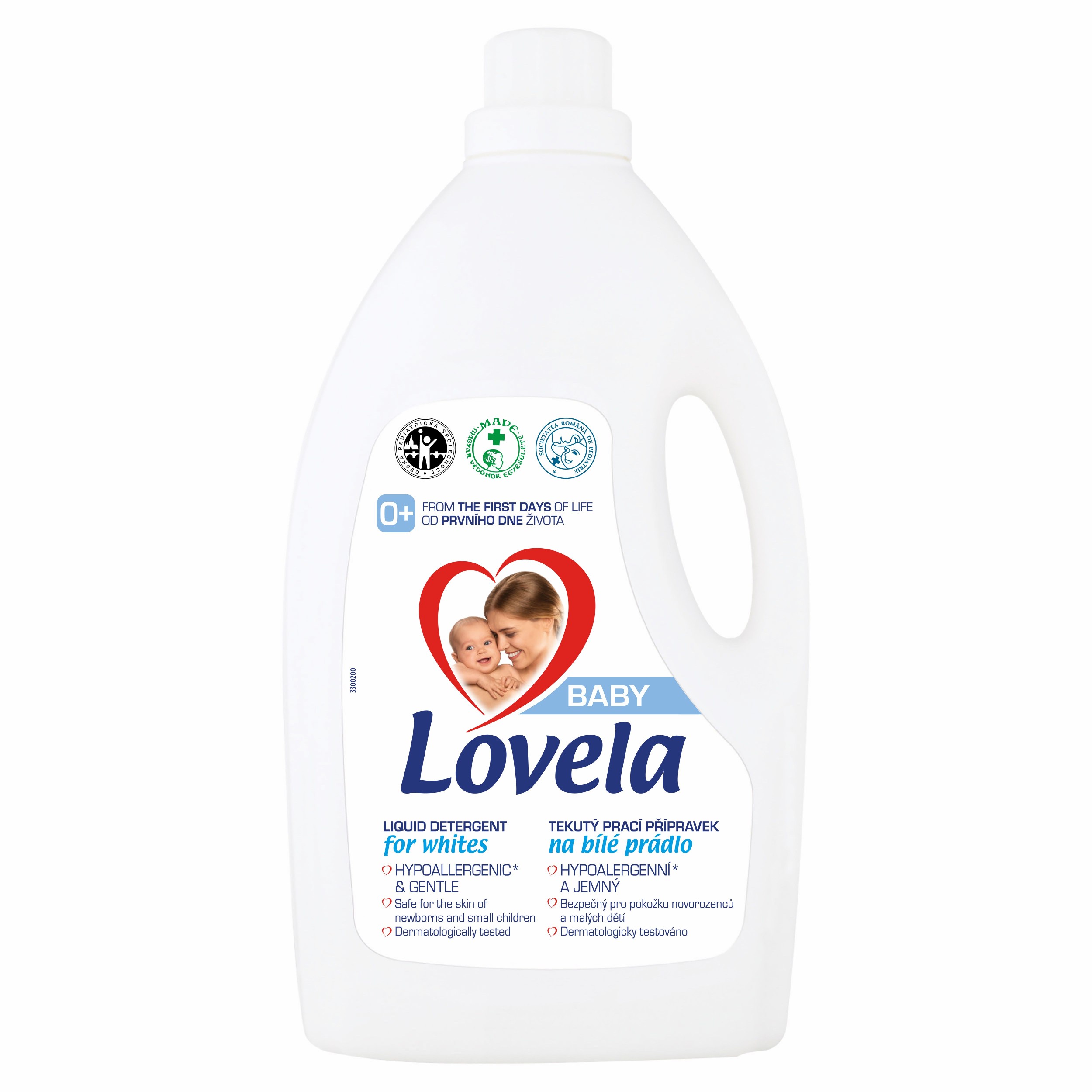 Drogerie a kosmetika - Lovela Baby Tekutý prací přípravek na bílé prádlo 2,9l 32 praní