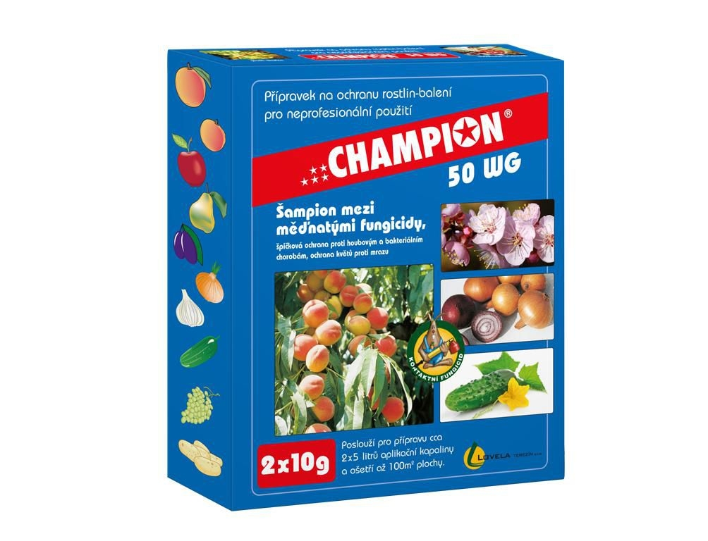 Domácnost a Zahrada - Lovela Champion Fungicid 50WG 2x10g na ochranu rostlin