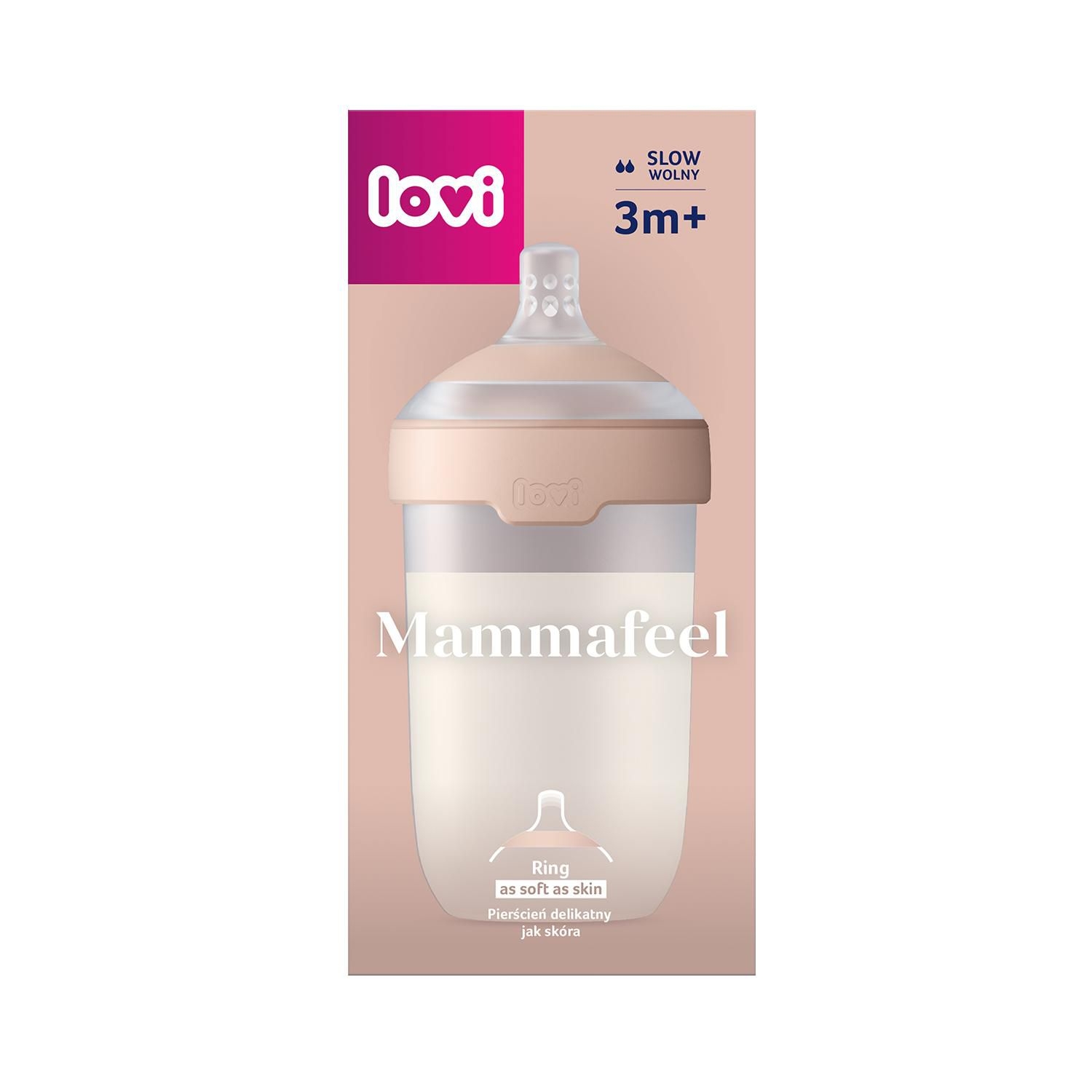 Svět dětí - LOVI Lahev Mammafeel 3m+ 250ml