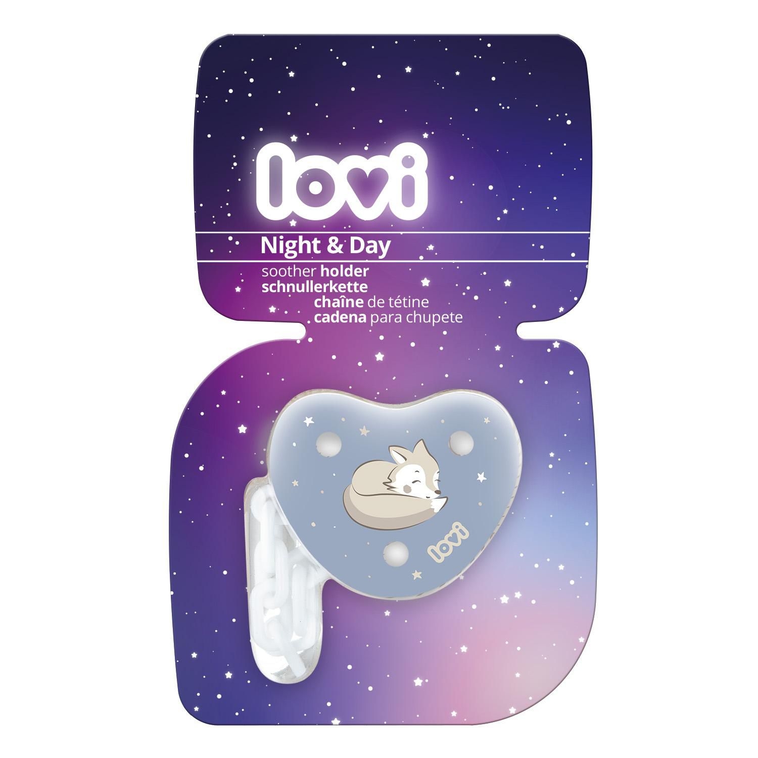 Svět dětí - LOVI Řetízek na dudlík NIGHT&DAY kluk