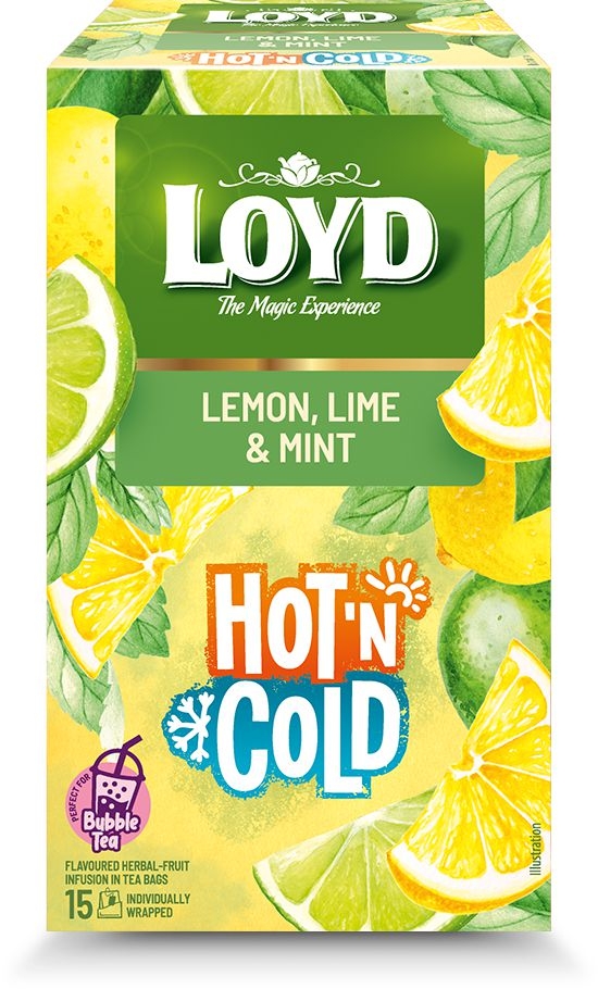 Nápoje - Loyd Hot & Cold Citrón & Limetka 30g