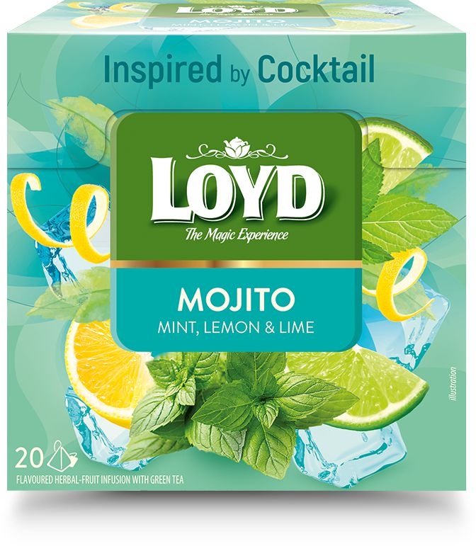 Nápoje - Loyd Pyramida Coctail Mojito 34g