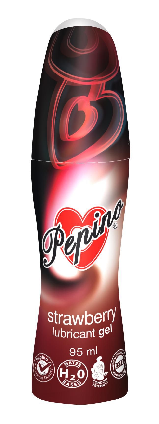Drogerie a kosmetika - Lubrikační gel Pepino s vůní a chutí Jahoda 95ml