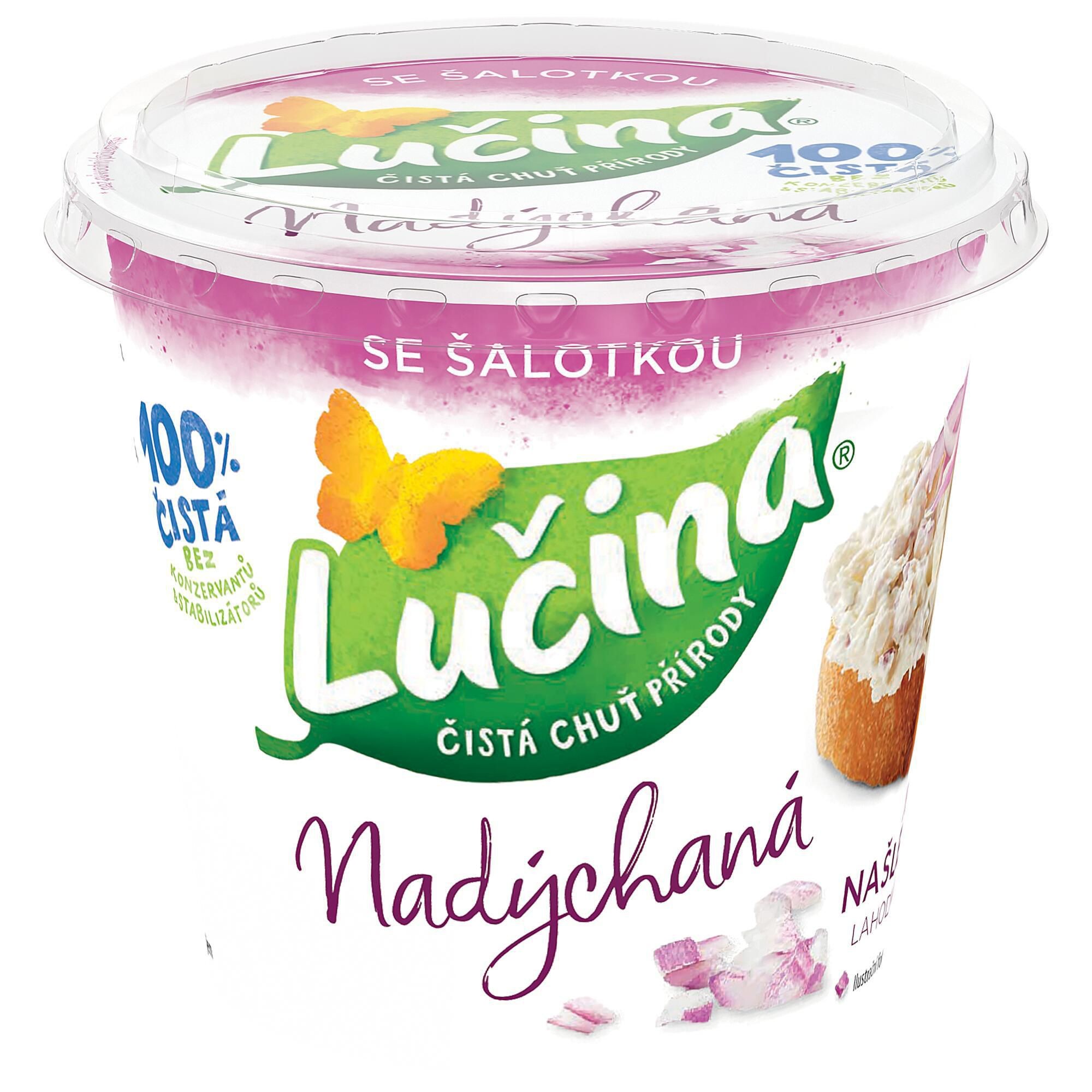 Mléčné a chlazené - Lučina Nadýchaná se šalotkou 140 g