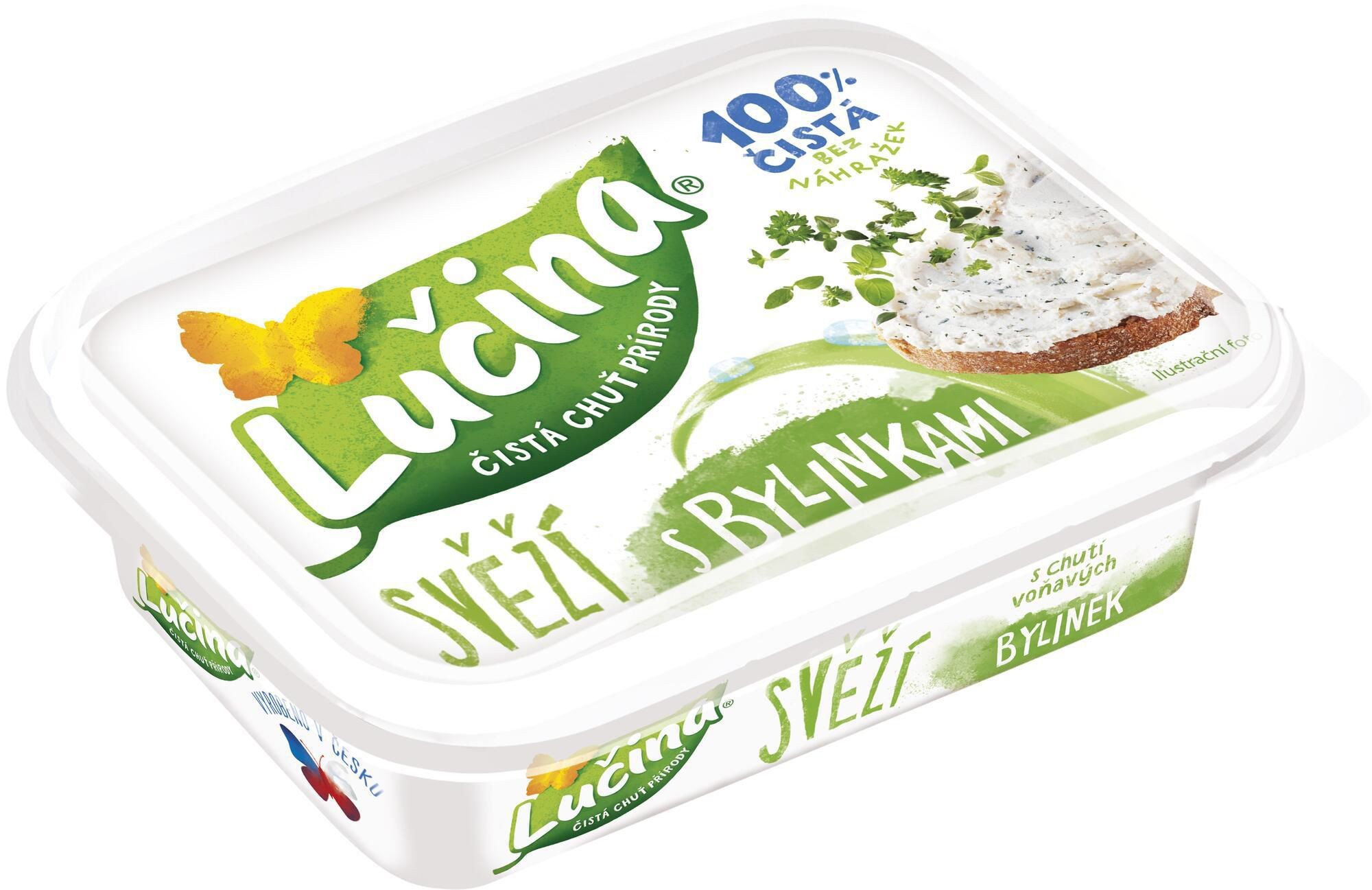 Mléčné a chlazené - Lučina s bylinkami 120 g