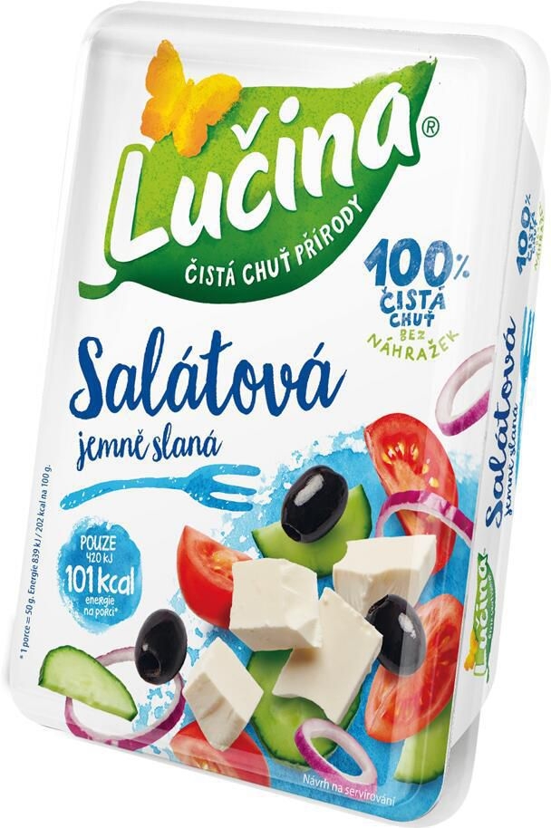 Mléčné a chlazené - Lučina Salátová jemně slaná 150 g