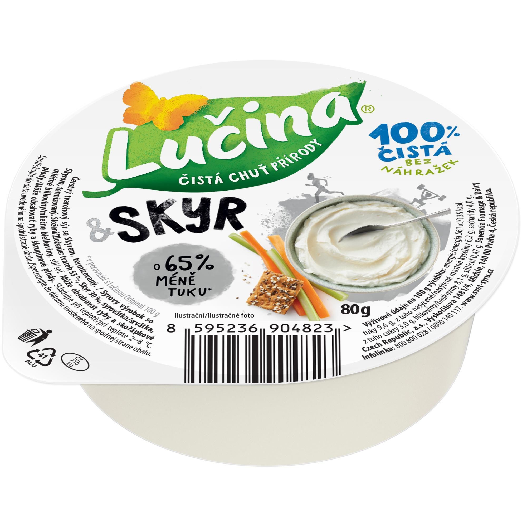 Lu ina Skyr 80g GlobusOnline cz