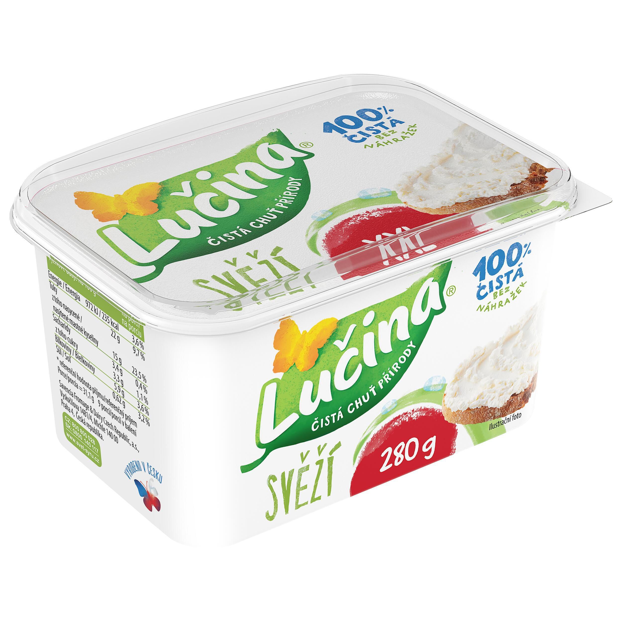 Mléčné a chlazené - Lučina XXL 280g