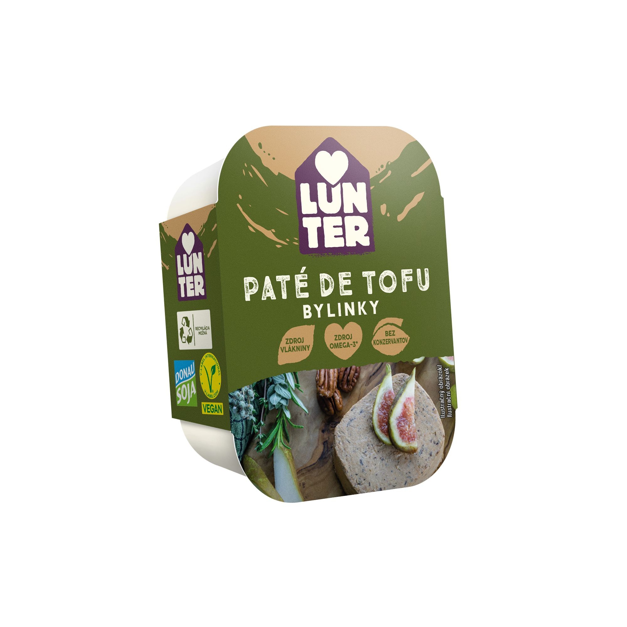 Zdravý svět - Lunter Paté de tofu bylinky 150g
