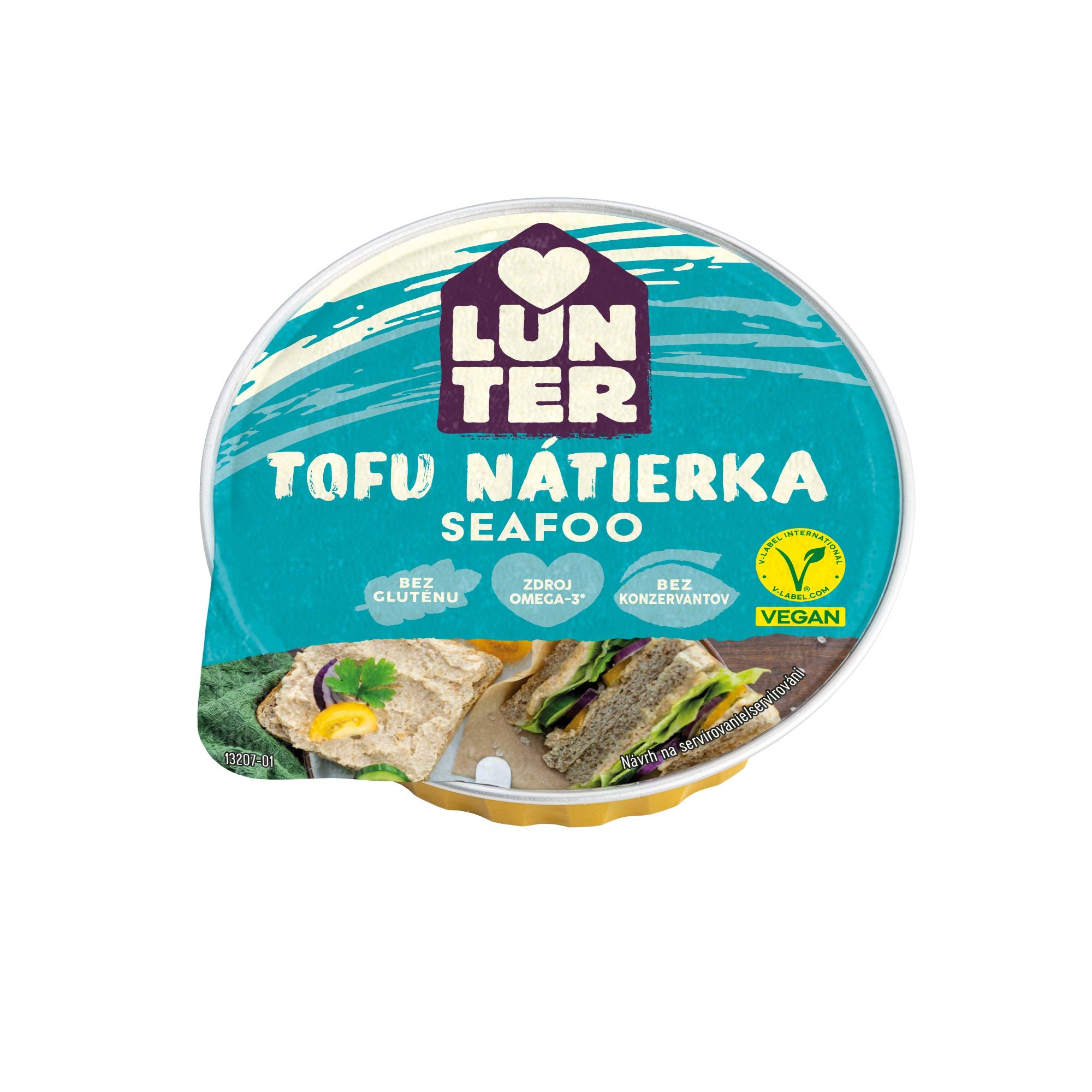 Zdravý svět - Lunter Pomazánka seafoo tofu tuned 75 g