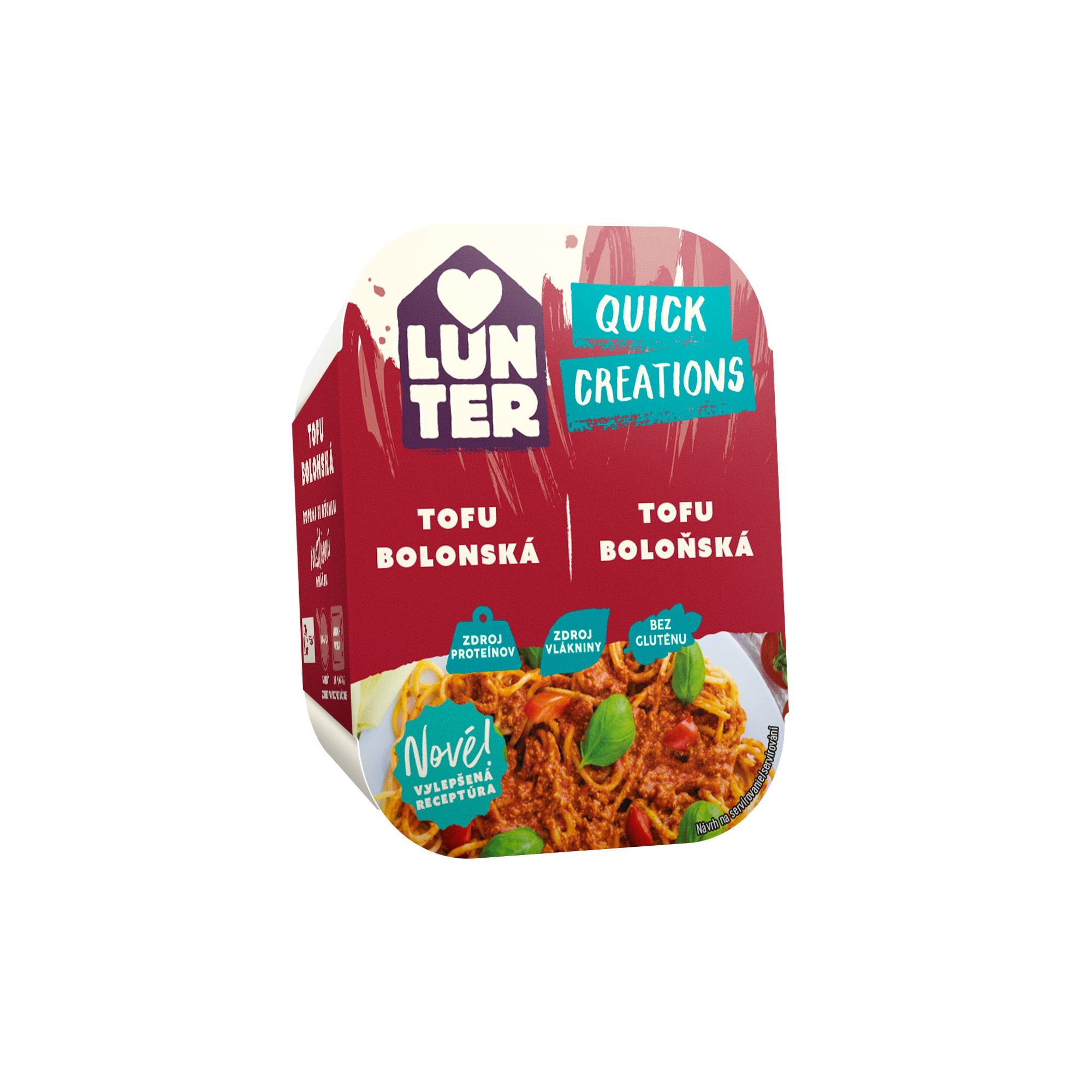 Zdravý svět - Lunter Quick Creations Tofu bolonská 190g