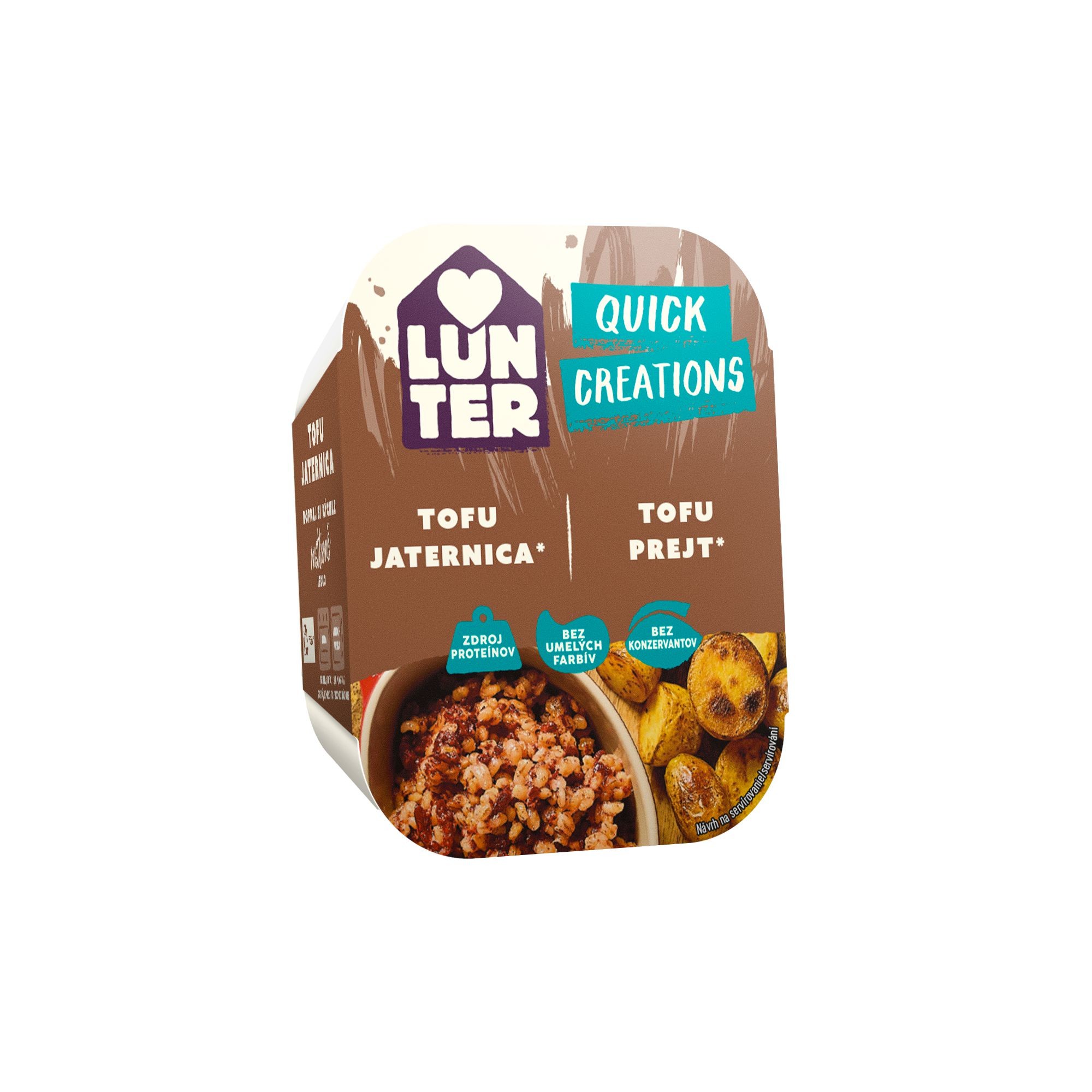 Zdravý svět - LUNTER Quick Creations tofu prejt 190g