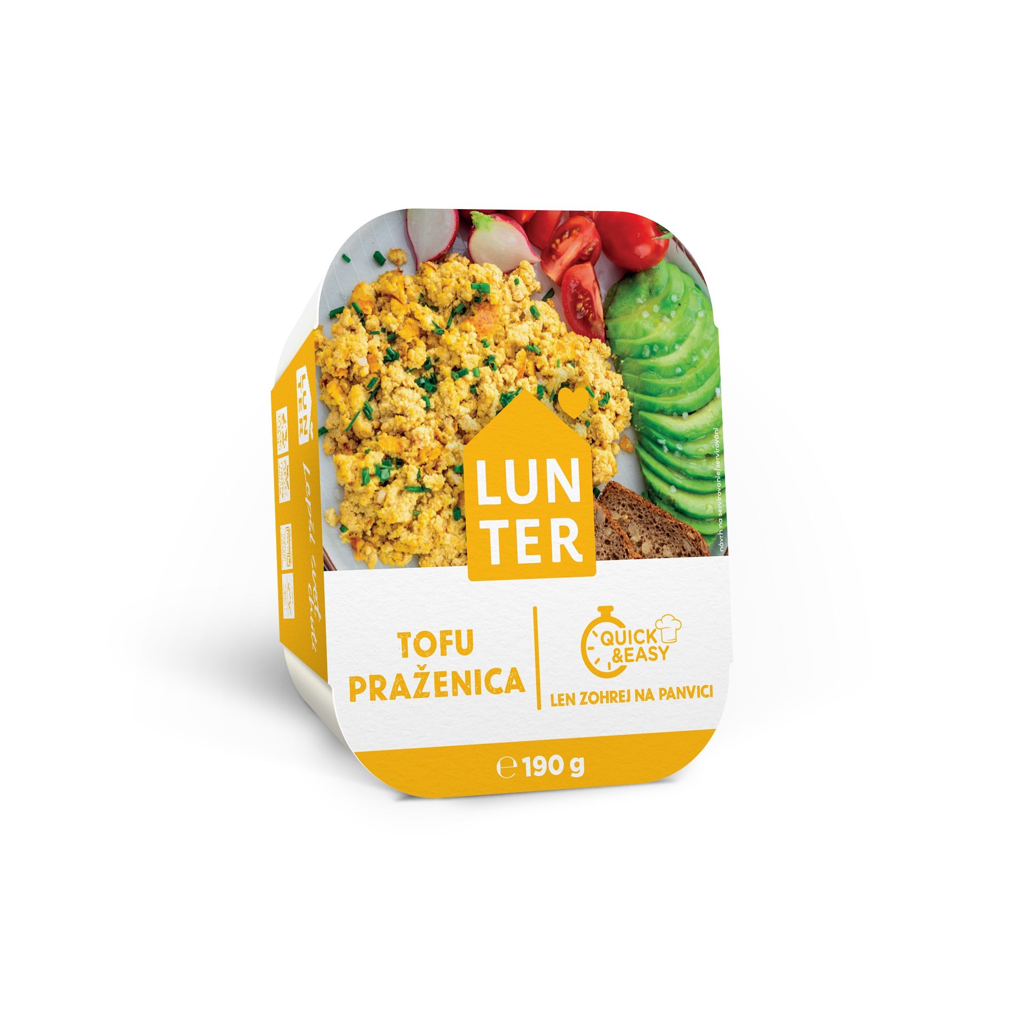 LUNTER Quick&Easy Tofu Smaženice 190g-0