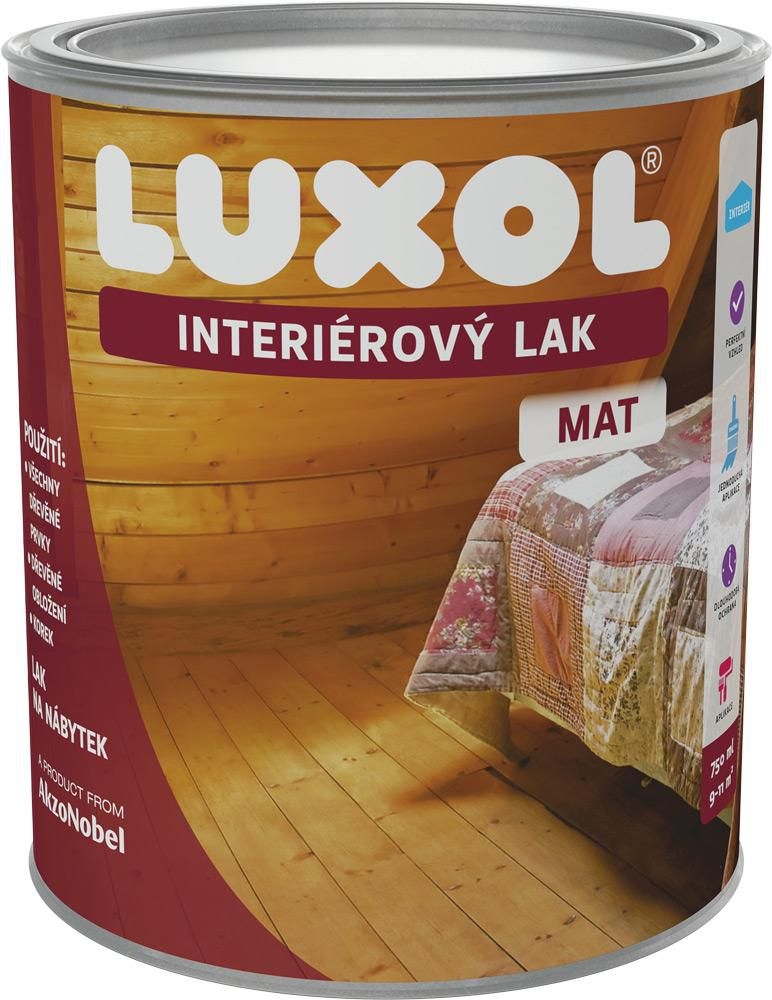 Domácnost a Zahrada - Luxol Lak interiérový matný