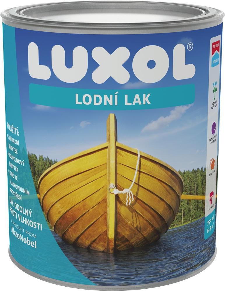 Domácnost a Zahrada - Luxol Lodní lak bezbarvý 2,5 l