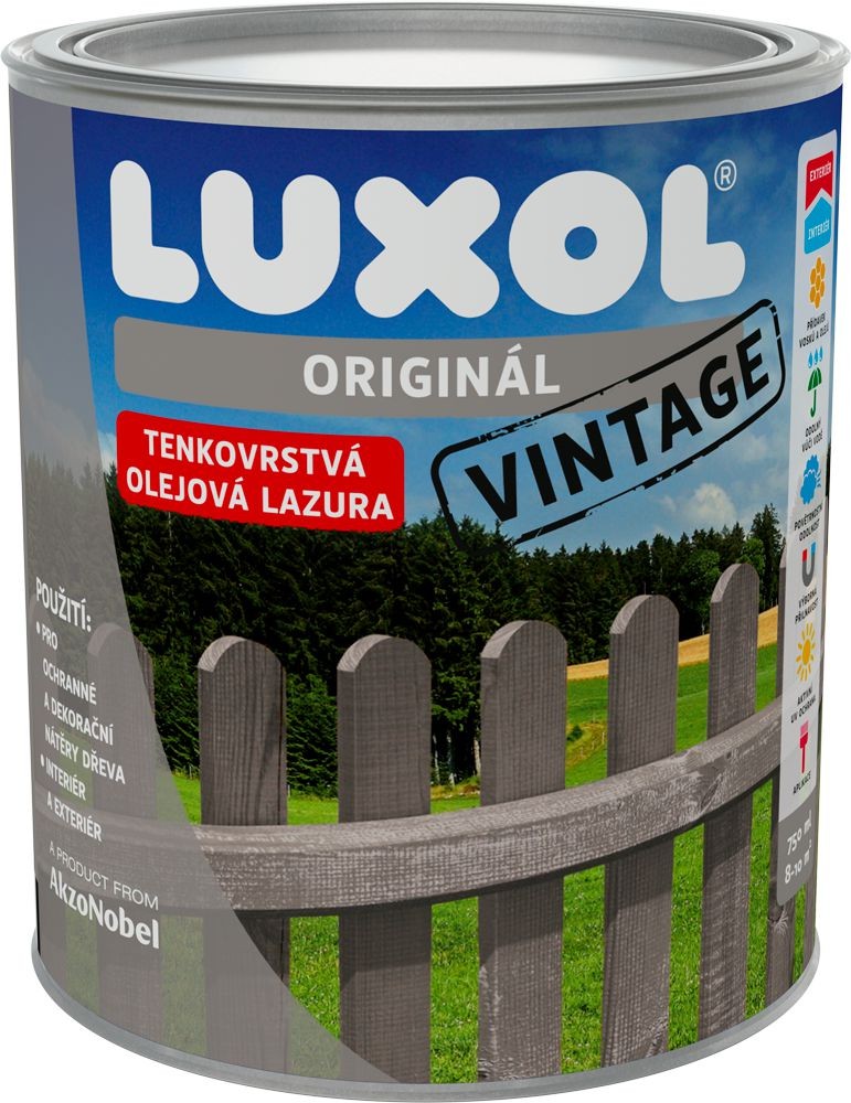 Domácnost a Zahrada - Luxol Originál Stříbrný smrk 0,75 l
