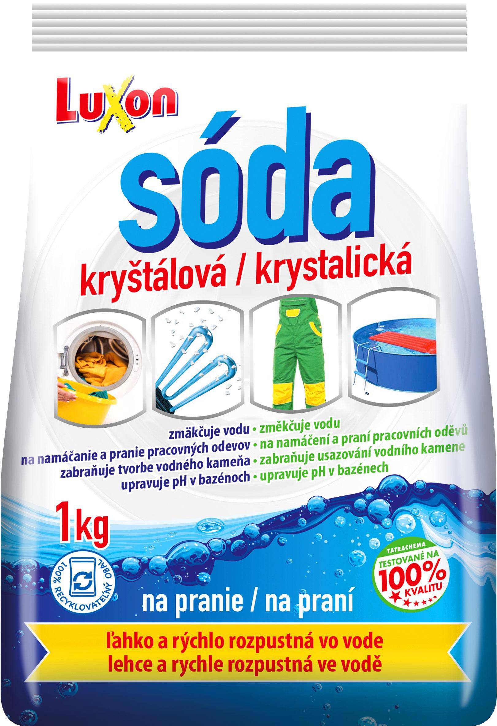 Drogerie a kosmetika - Luxon Soda krystalická 1 kg