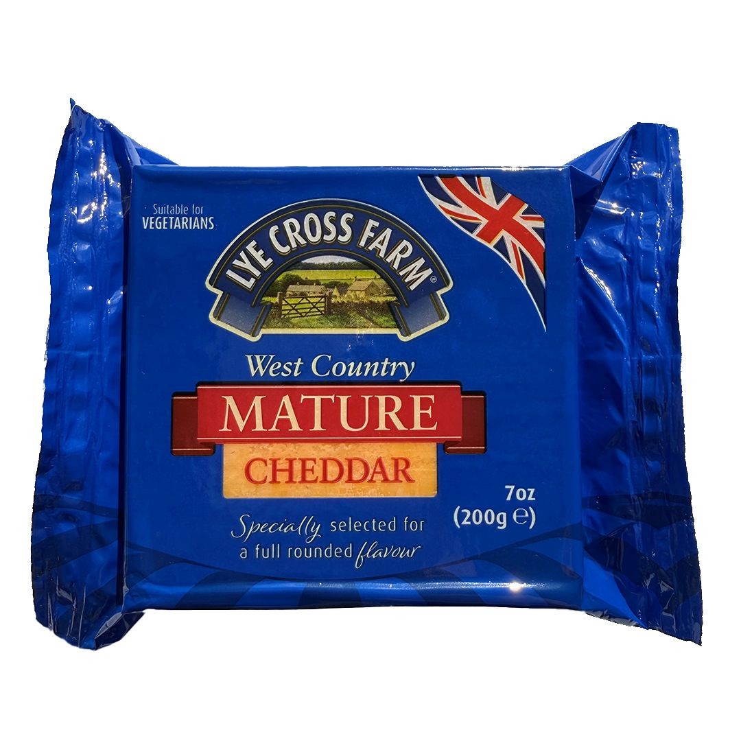 Mléčné a chlazené - Lye Cross Farm Mature coloured cheddar 200g
