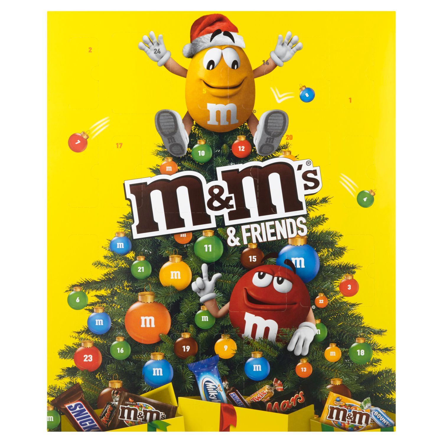 M&M's & Friends Adventní kalendář 361g-1