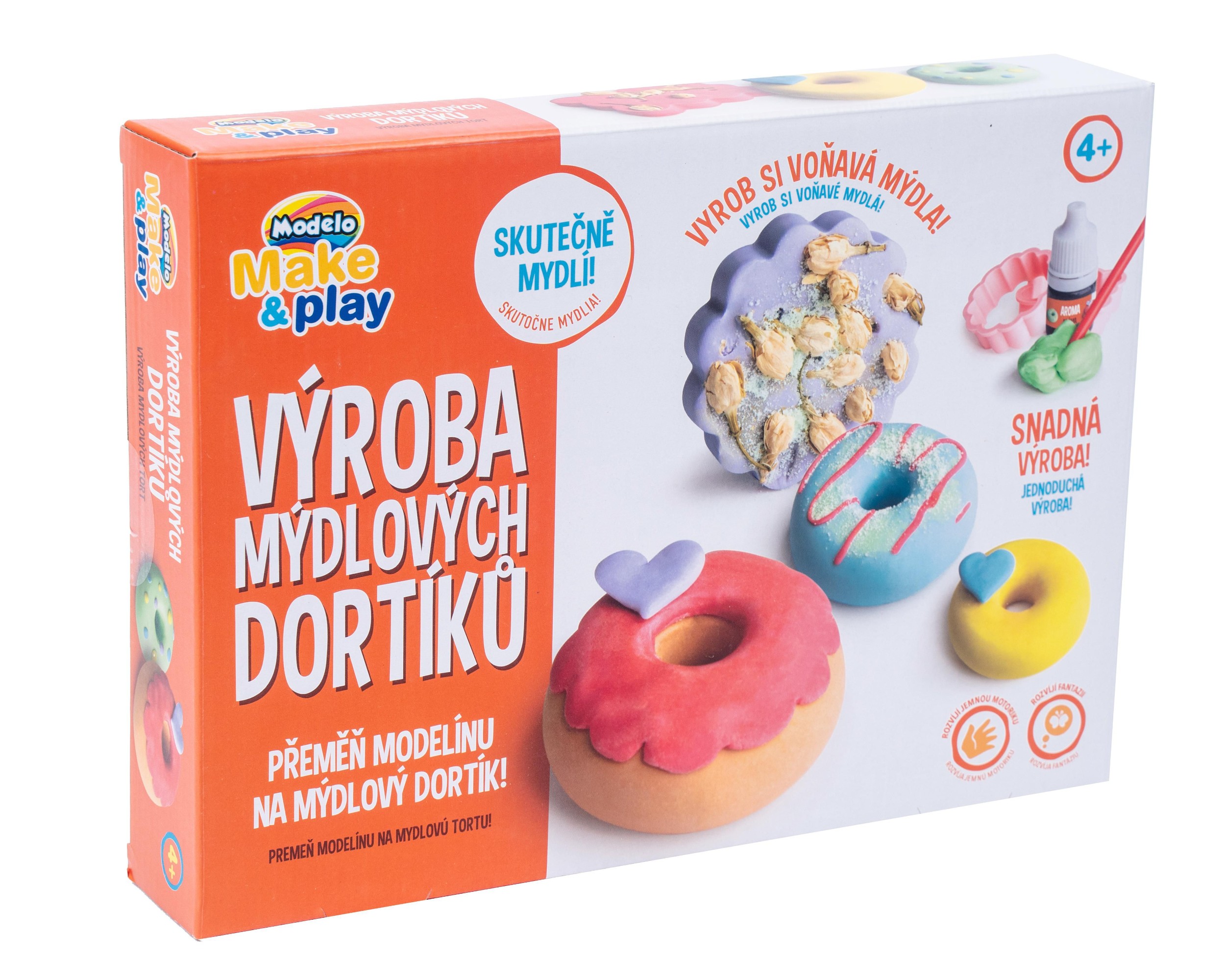 Svět dětí - Mac Toys MODELO Výroba mýdel dezerty 400g