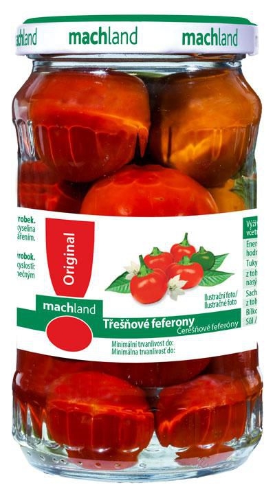 Trvanlivé potraviny - Machland Třešňové feferony 300 g