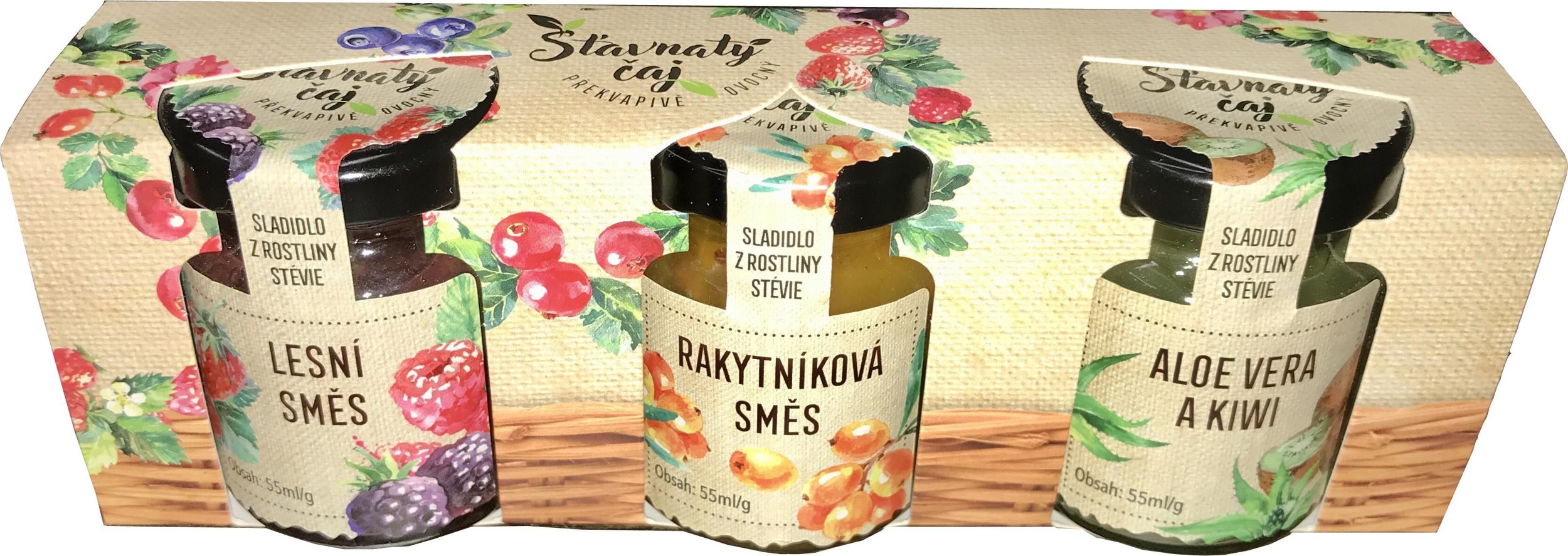 Nápoje - Madami Krabička s čaji 3 x 55 ml