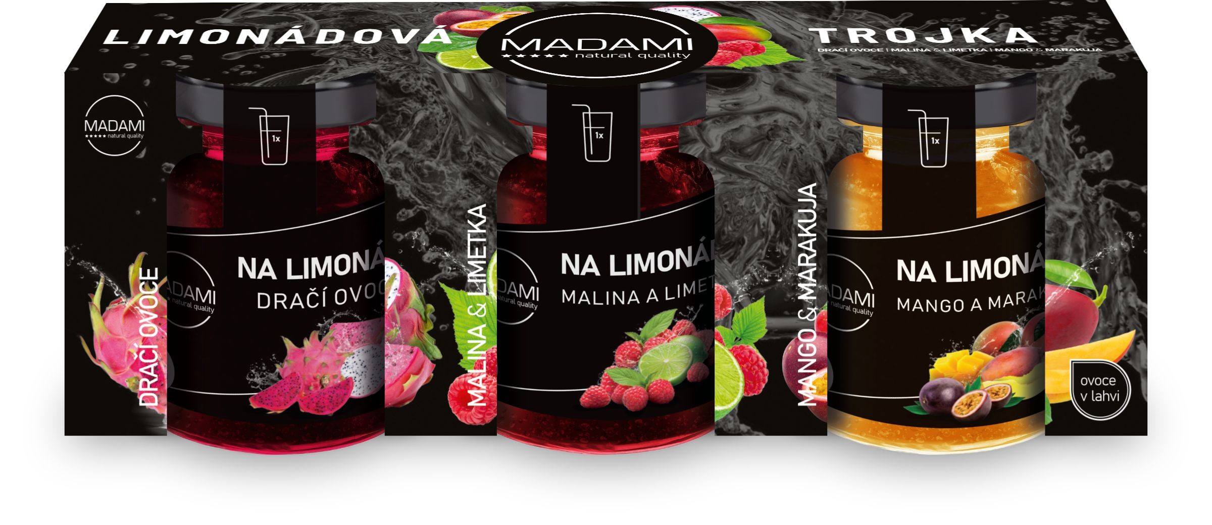 Madami Limonádová trojka 3x60g