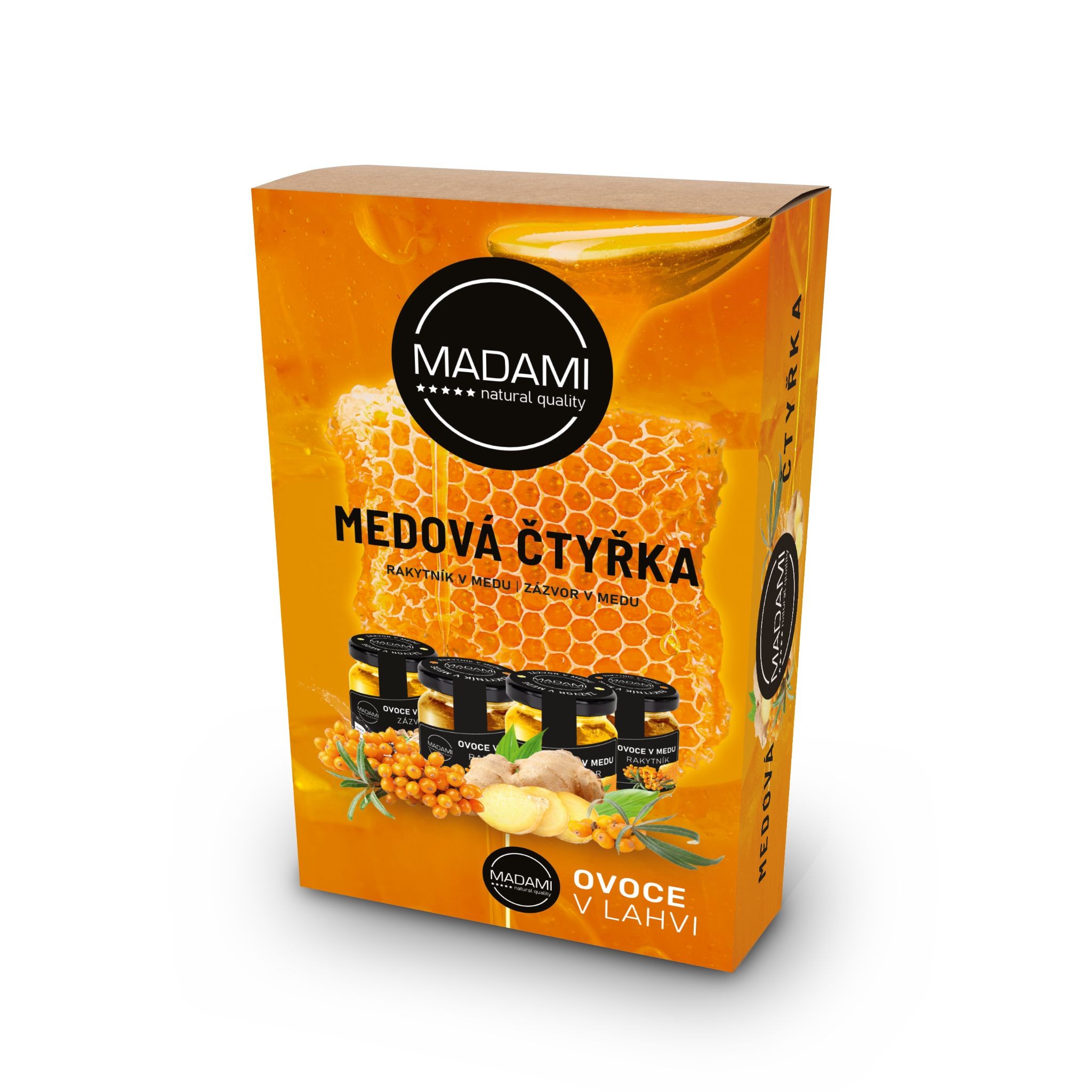 Nápoje - Madami Medová čtyřka 4x68g