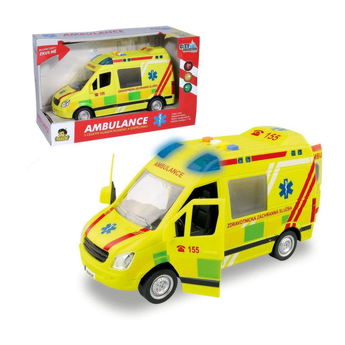Svět dětí - MaDe Ambulance na setrvačník