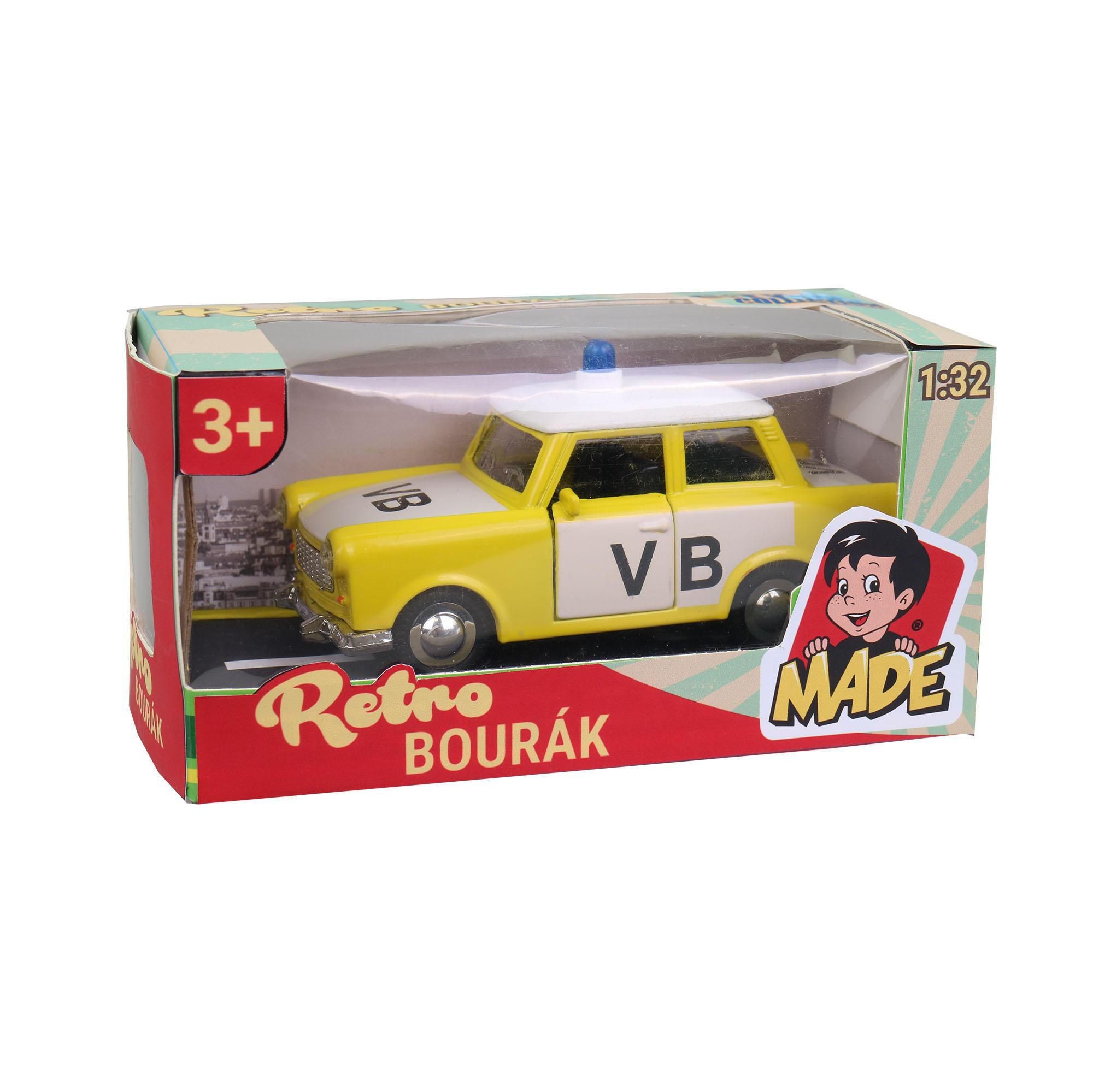 Svět dětí - MaDe Auto Trabant - policejní