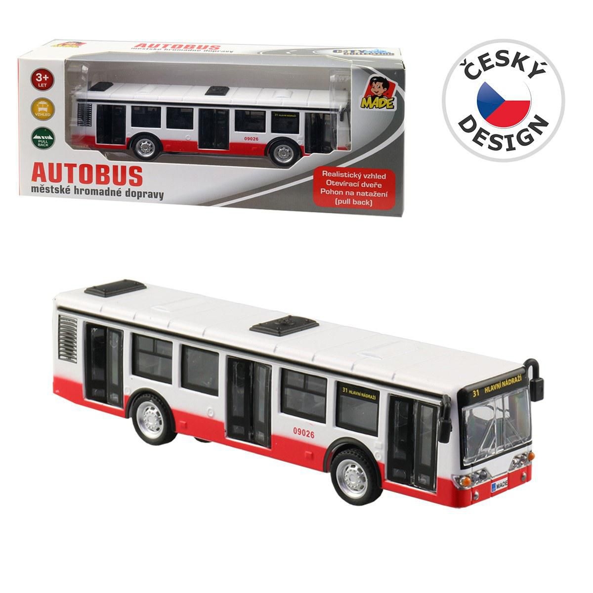 Svět dětí - MaDe Autobus kovový
