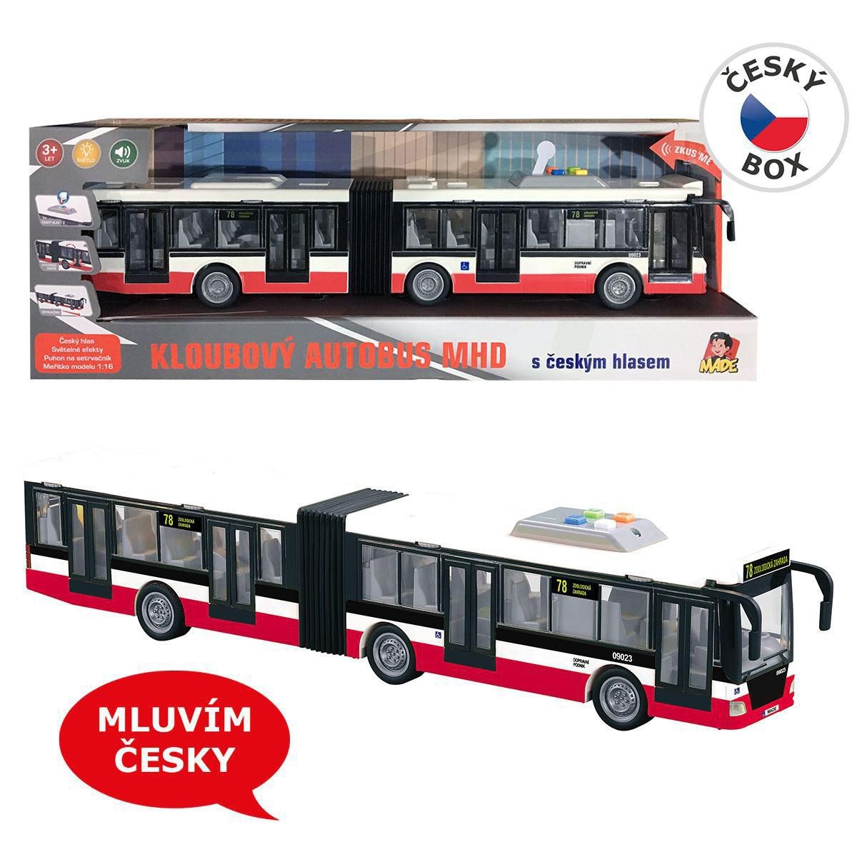 Svět dětí - MaDe Autobus na setrvačník