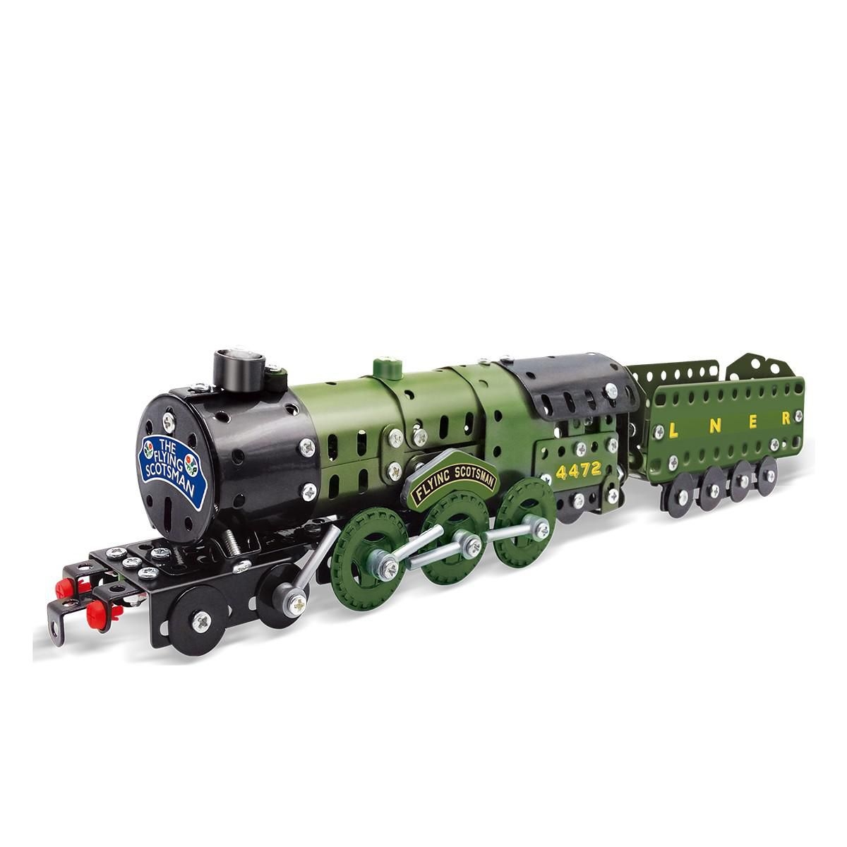MaDe Malý mechanik parní lokomotiva 340 dílků-0