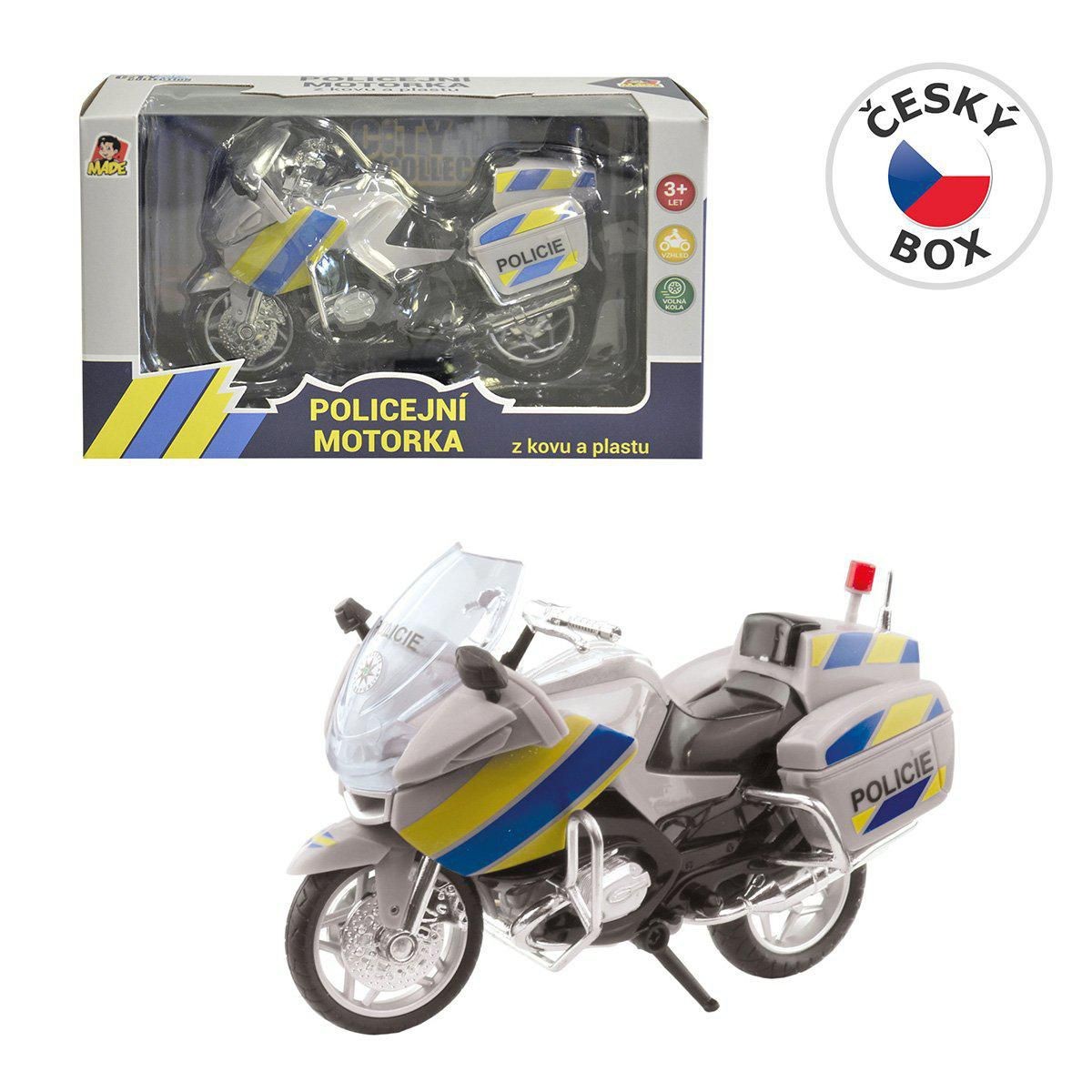 Svět dětí - MaDe Motorka policejní CZ
