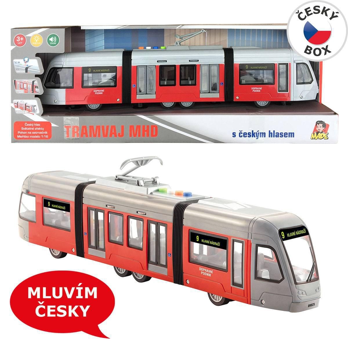 Svět dětí - MaDe Tramvaj na setrvačník