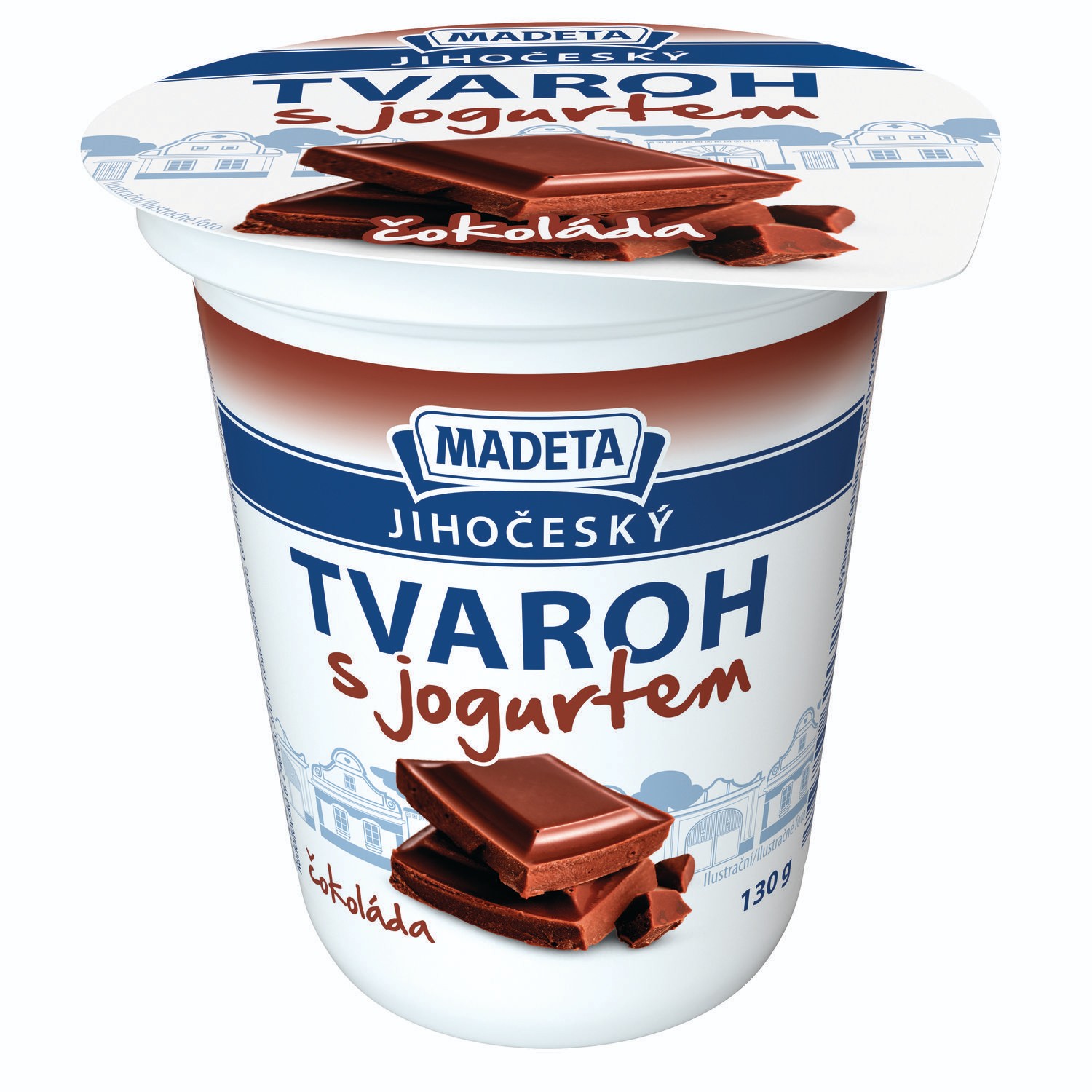Mléčné a chlazené - Madeta JČ tvaroh s jogurtem čokoláda 130g