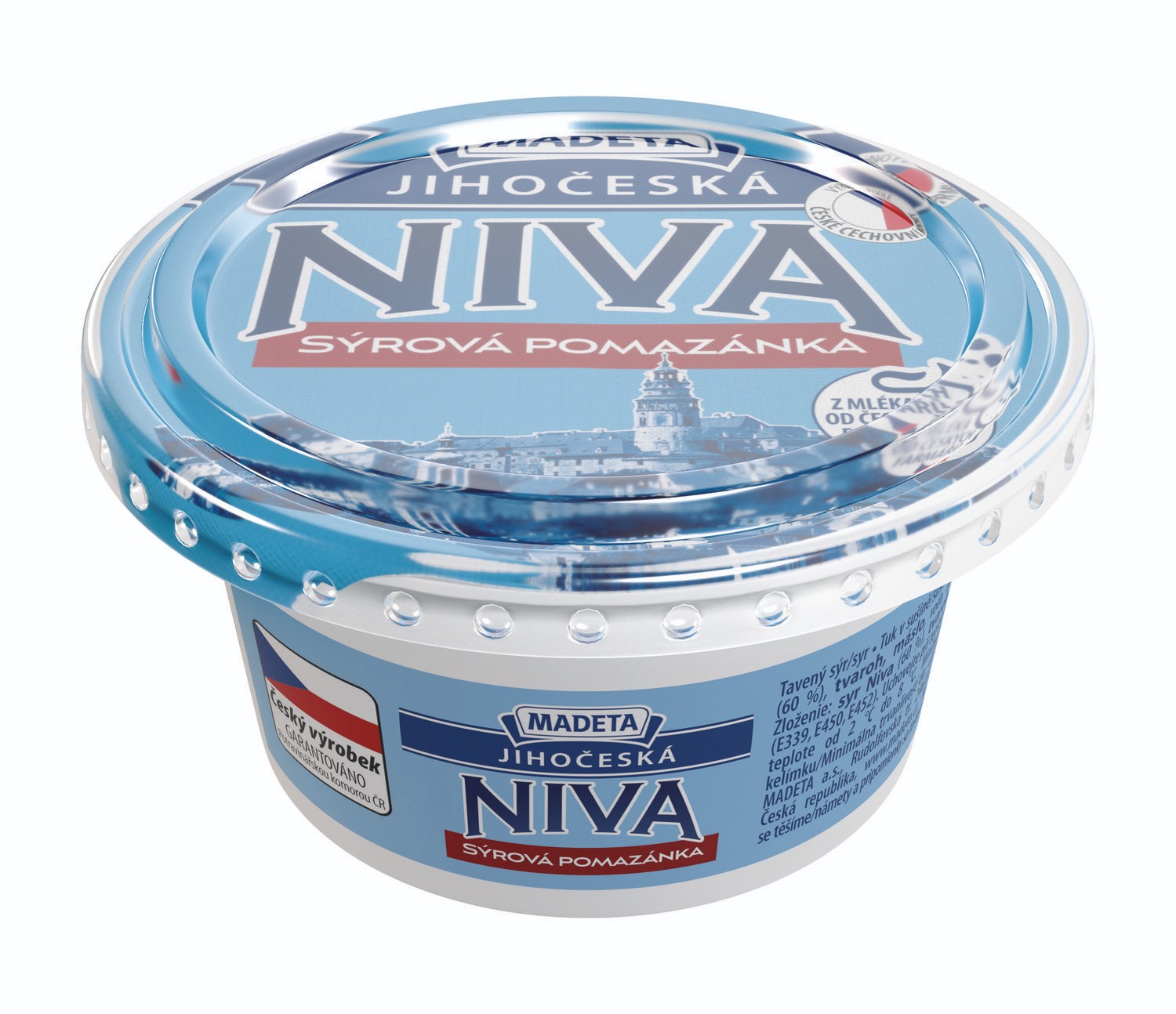Mléčné a chlazené - Madeta Jihočeská Niva sýrová pomazánka 125 g