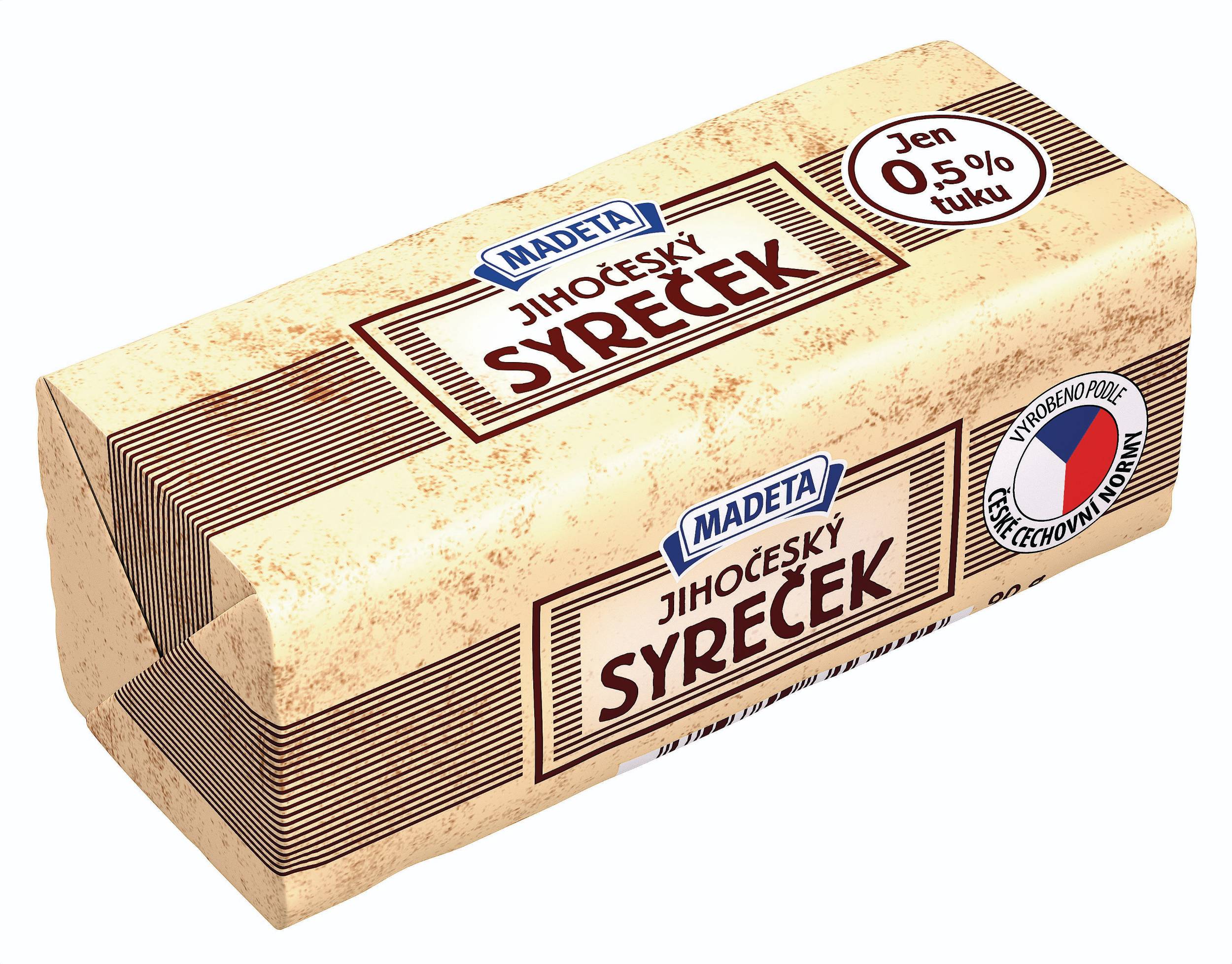 Mléčné a chlazené - Madeta Jihočeský syreček 0,5% 90 g