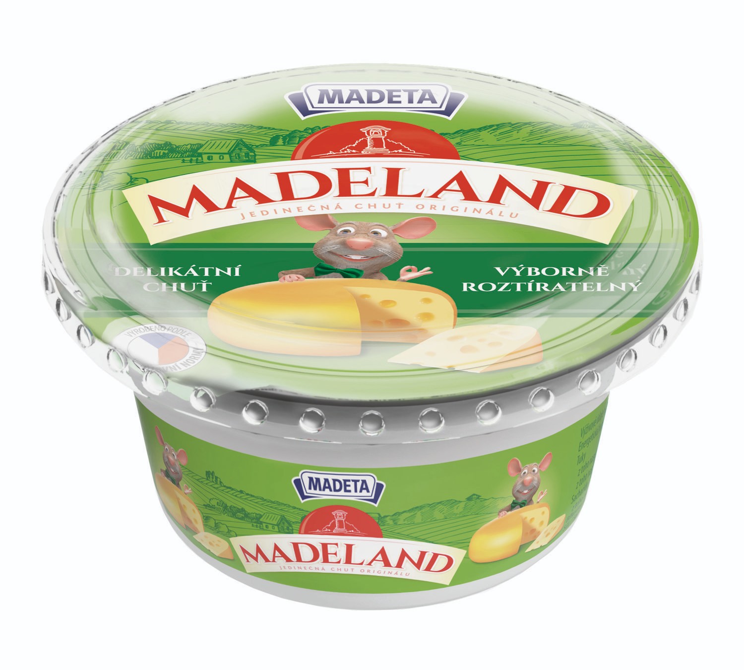 Mléčné a chlazené - Madeta Madeland tavený sýr 125 g