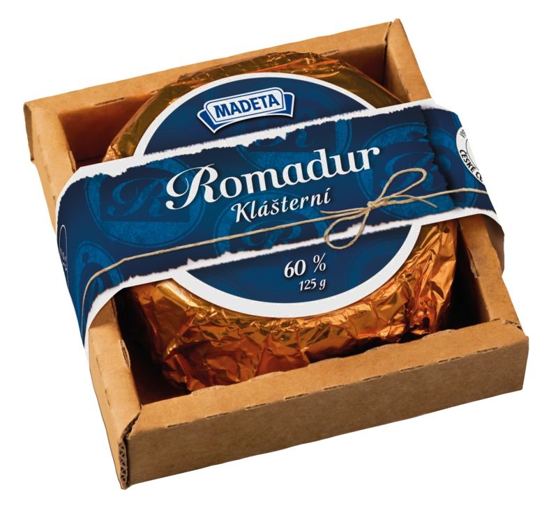 Mléčné a chlazené - Madeta Romadur Klášterní 60% 125 g