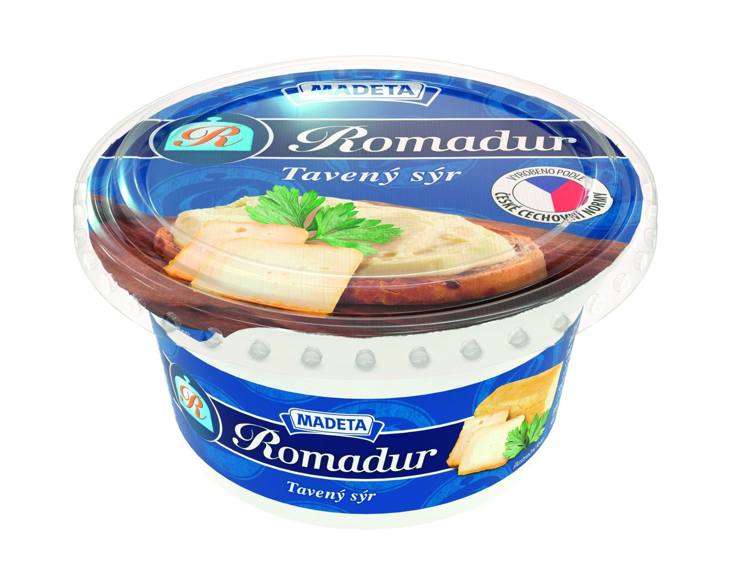 Mléčné a chlazené - Madeta Romadur tavený sýr 50 % 125 g