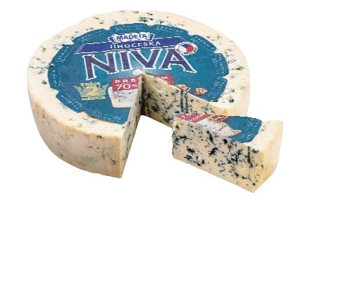Mléčné a chlazené - Madeta Sýr Jihočeská Niva Premium 70% - cca 150 g