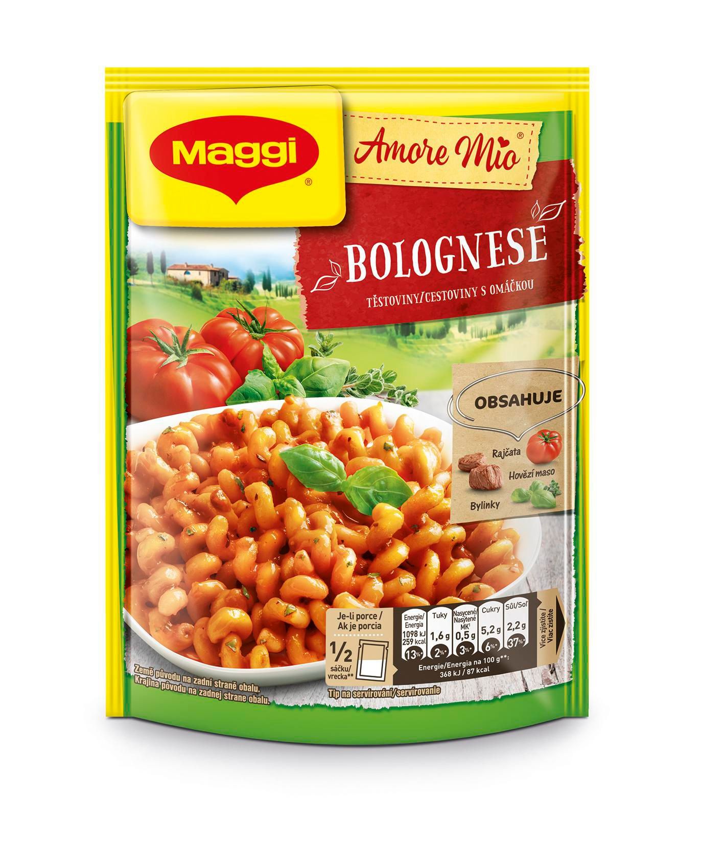 Trvanlivé potraviny - Maggi Amore mio bolognese 145g