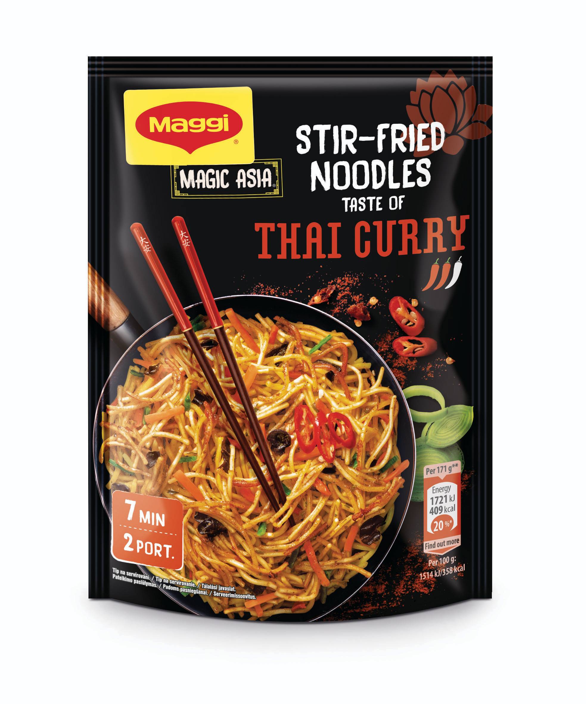 Trvanlivé potraviny - Maggi Asia thai curry 128g