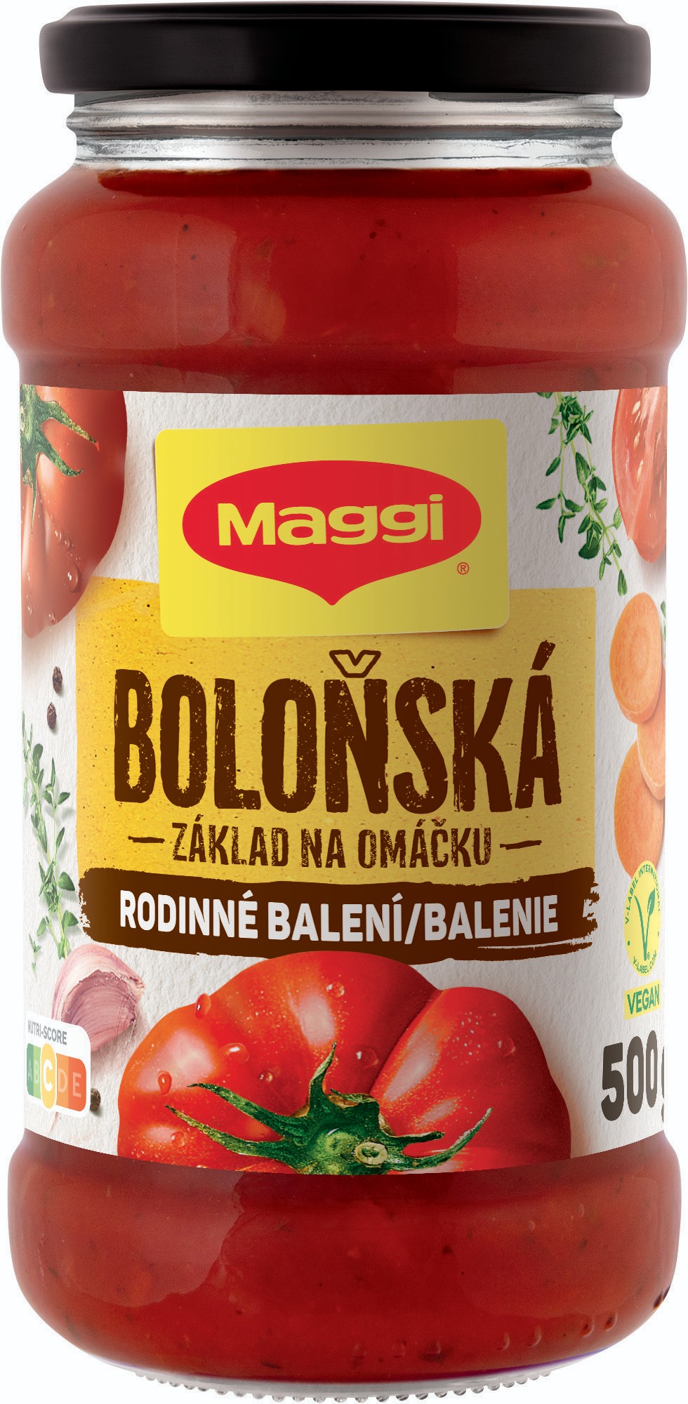 Trvanlivé potraviny - Maggi Boloňská - základ na omáčku 500g