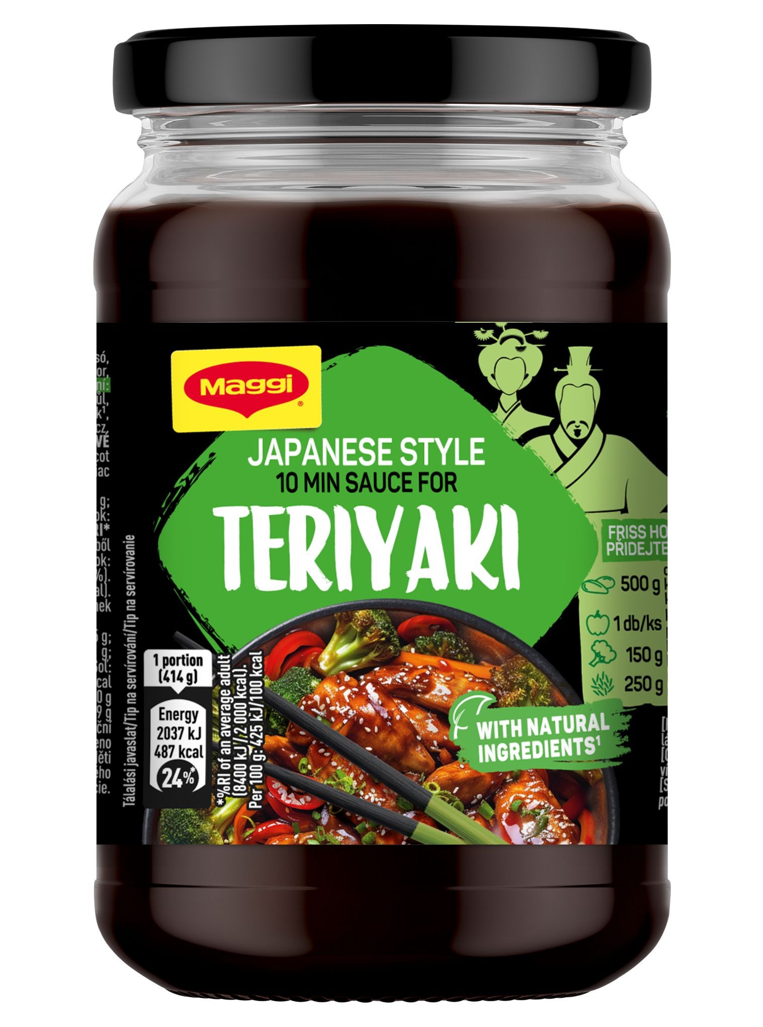 Trvanlivé potraviny - Maggi Hotová omáčka Japanese style Teriyaky 355 g