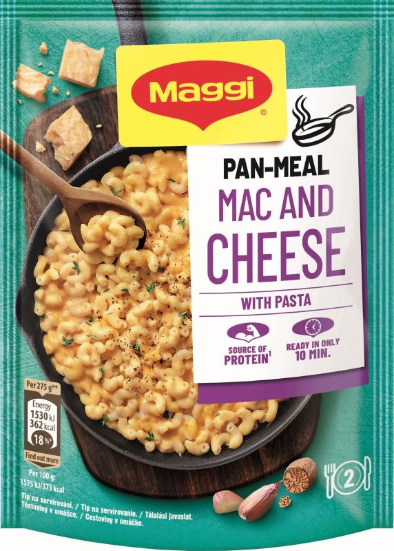 Trvanlivé potraviny - Maggi Mac & Cheese těstoviny 161g
