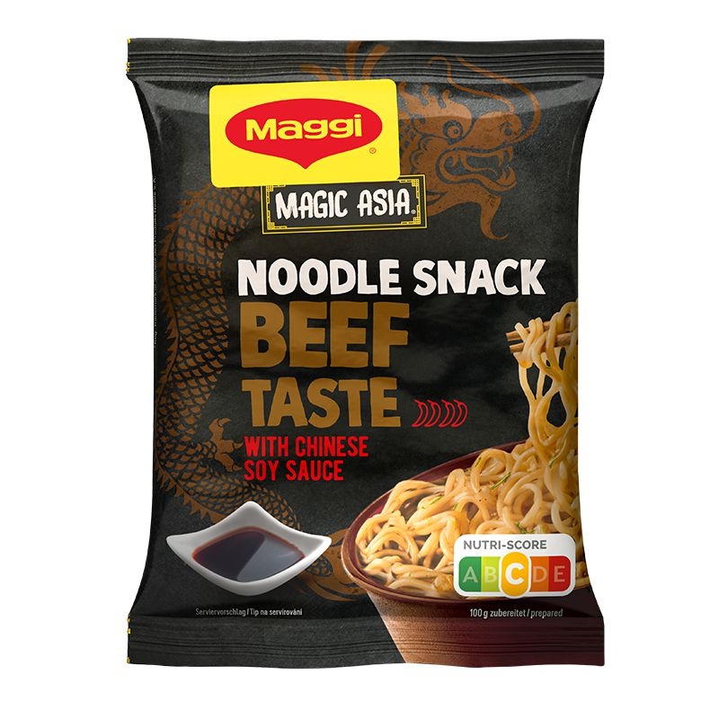 Trvanlivé potraviny - Maggi Magic asia nudle s hovězí příchutí 62g