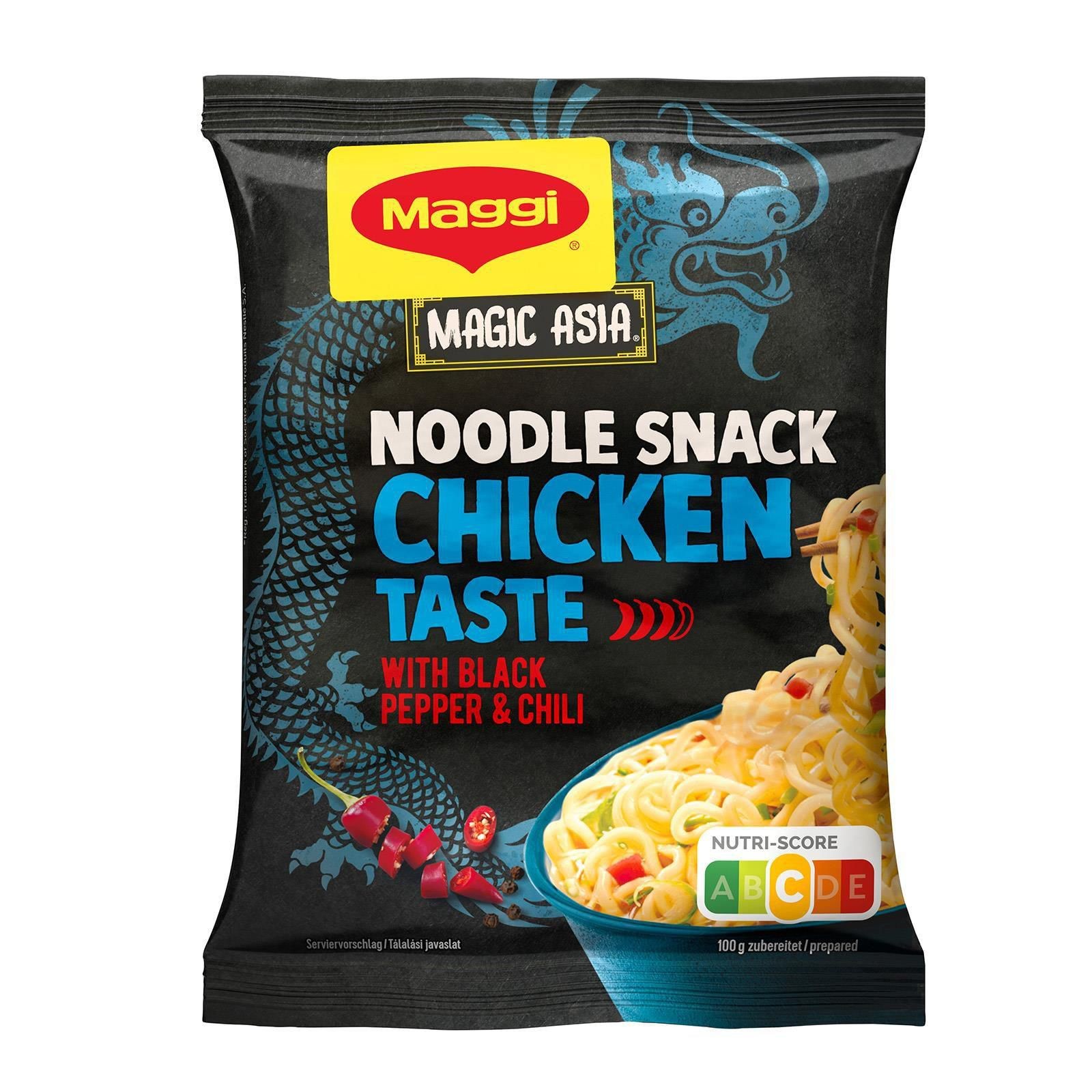 Trvanlivé potraviny - Maggi Magic asia nudle s kuřecí příchutí 62g